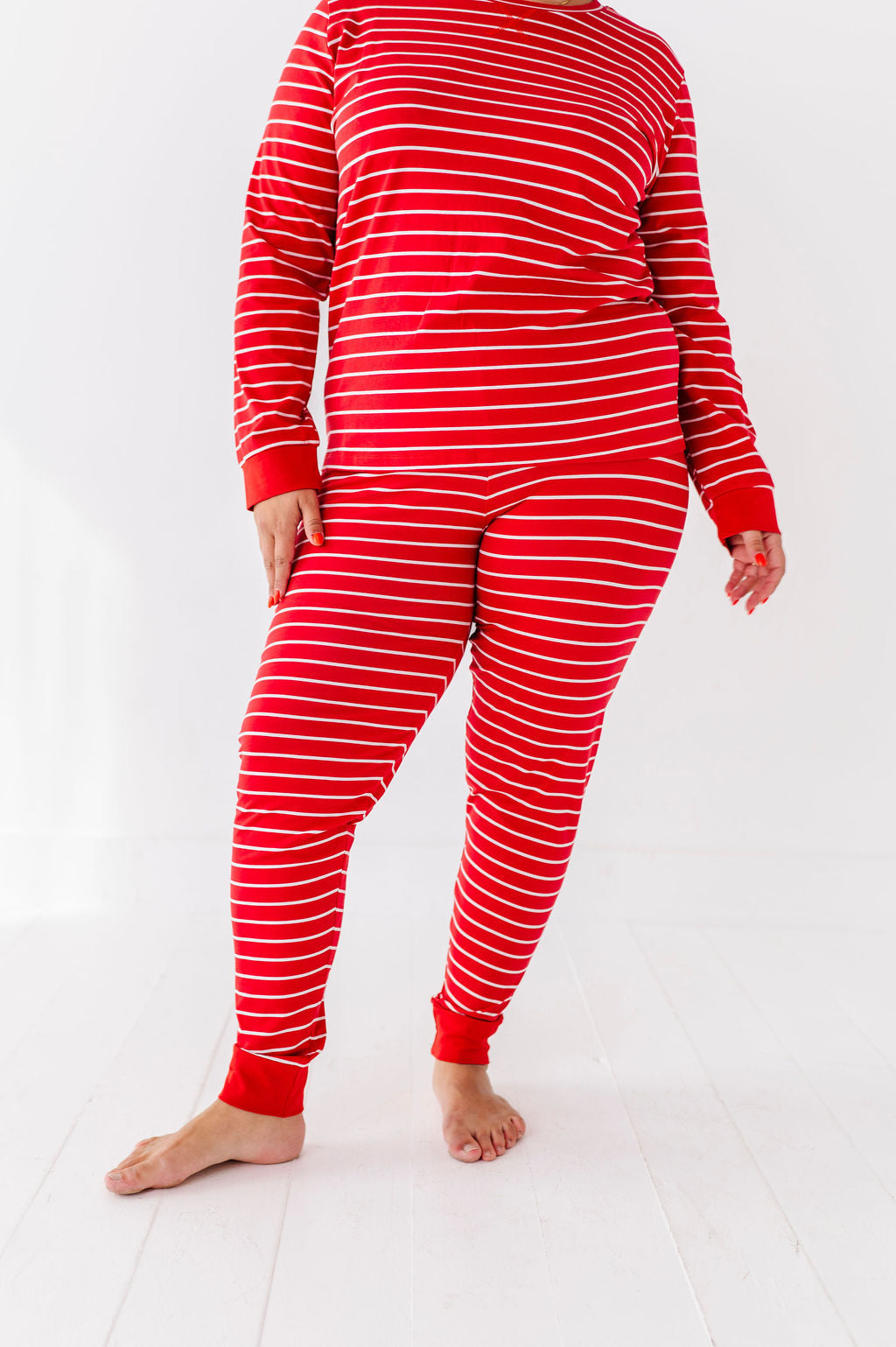 Women's Sleigh-in’ Stripes Pajama Set