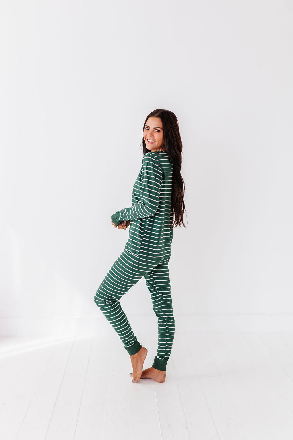 Women's Stripe It Like It’s Hot Pajama Set - Size XXS Left