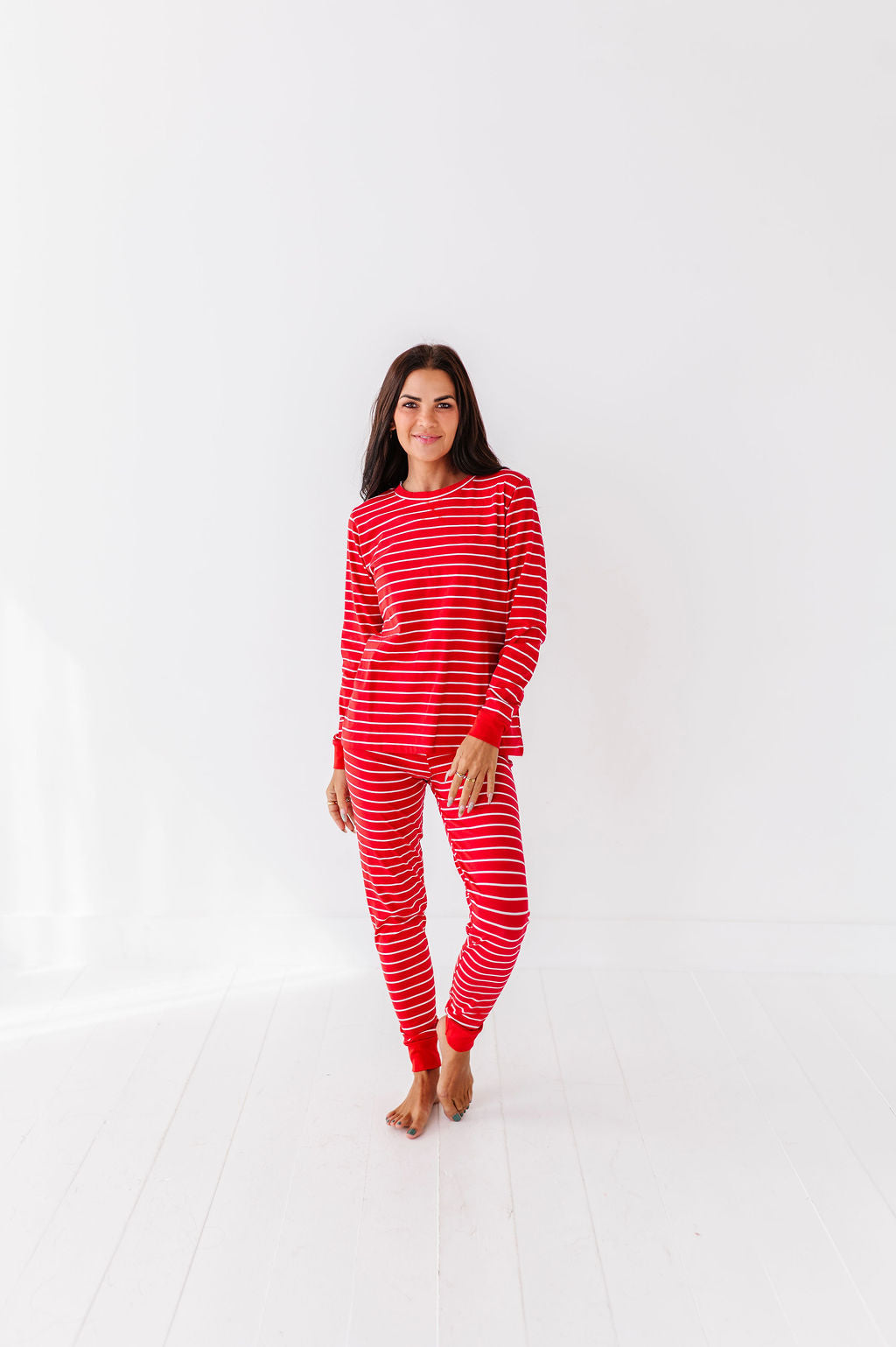 Women's Sleigh-in’ Stripes Pajama Set
