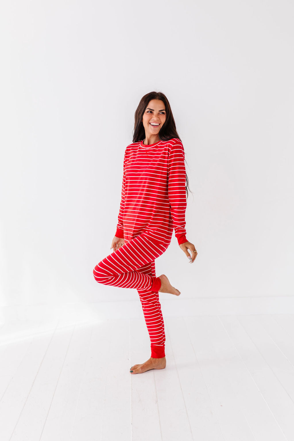 Women's Sleigh-in’ Stripes Pajama Set