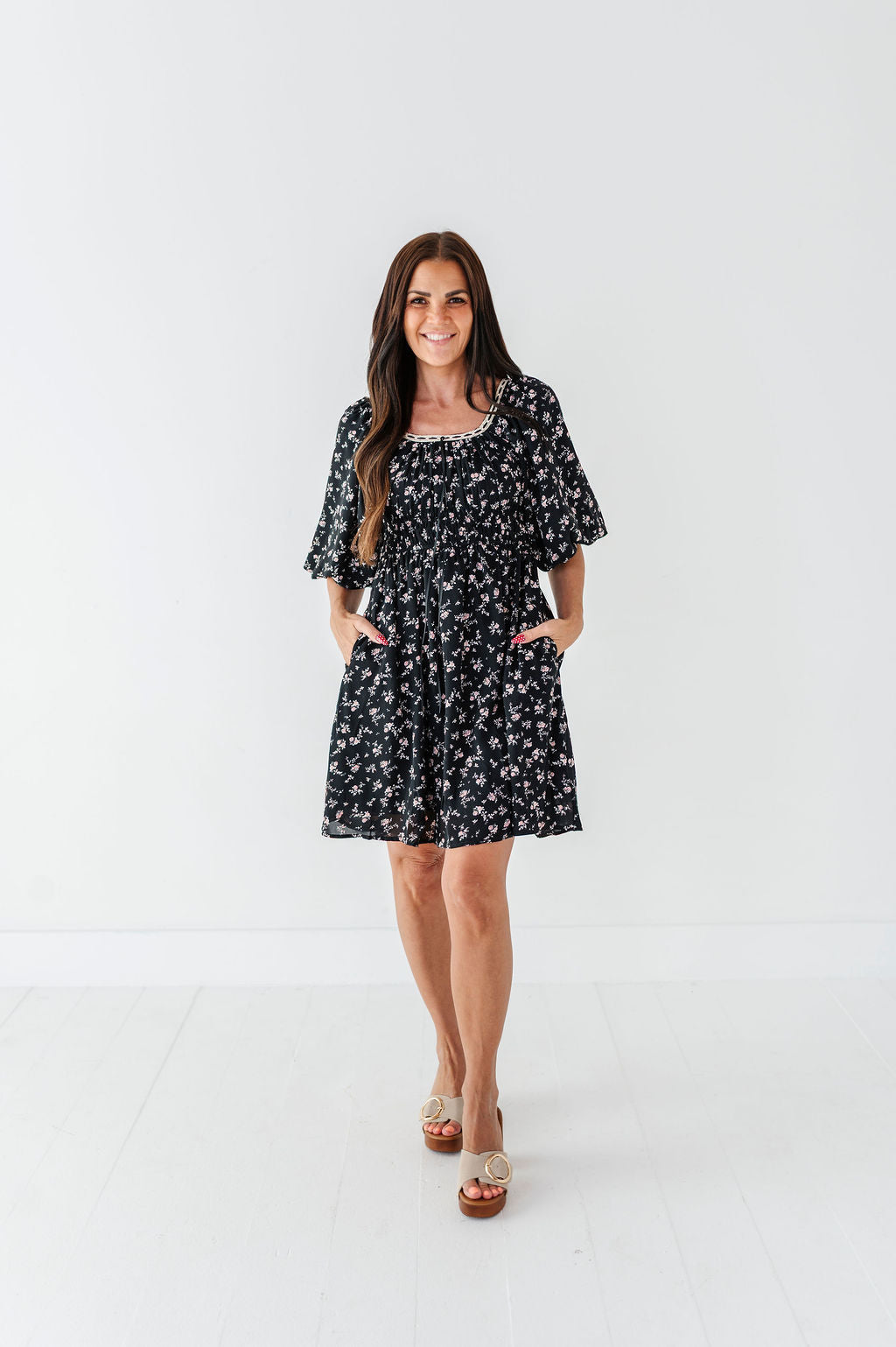Gianna Dress in Black