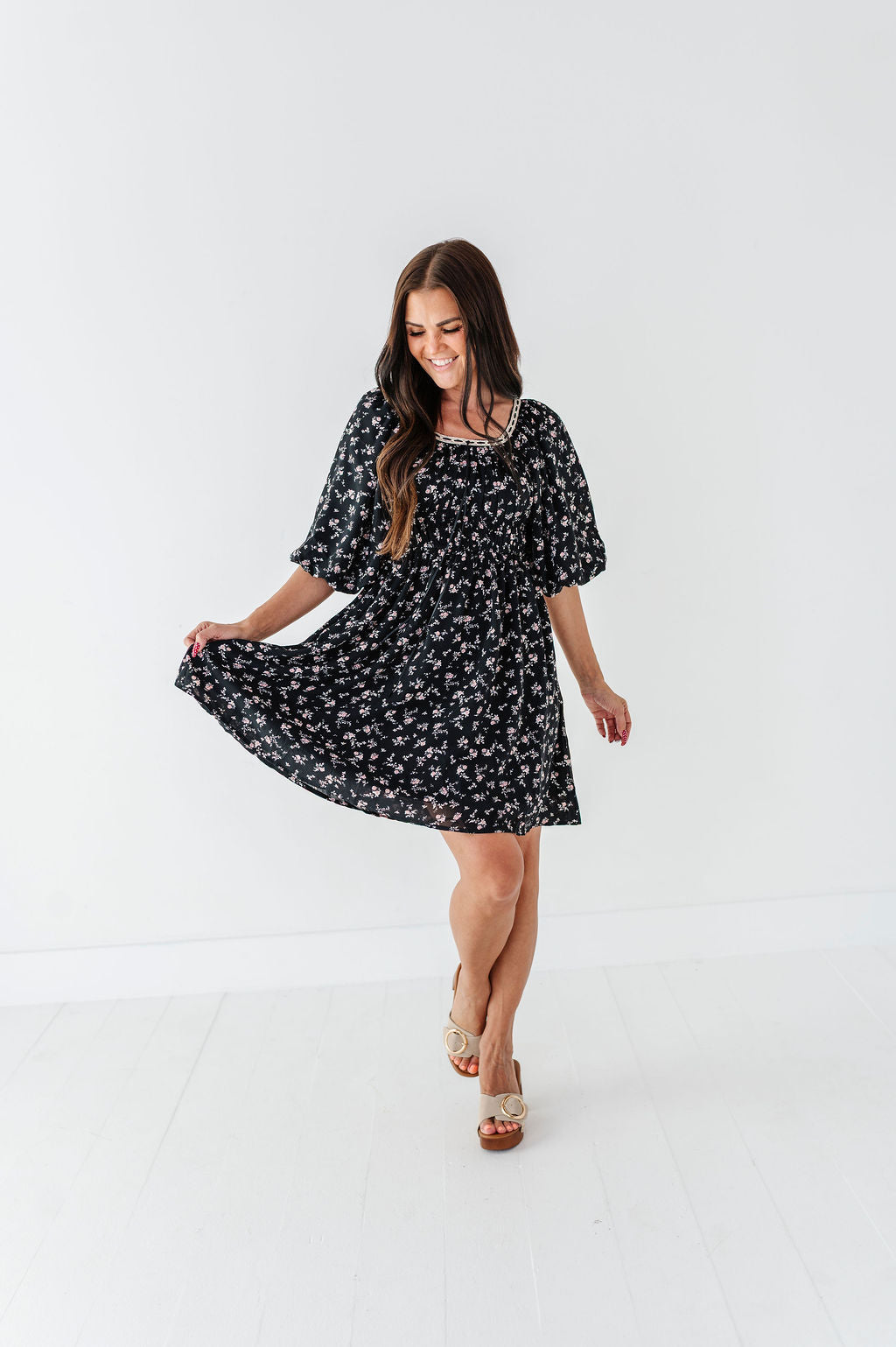 Gianna Dress in Black