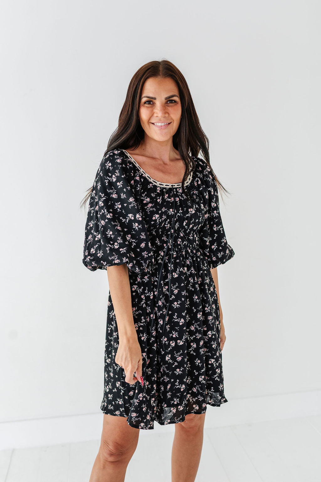 Gianna Dress in Black