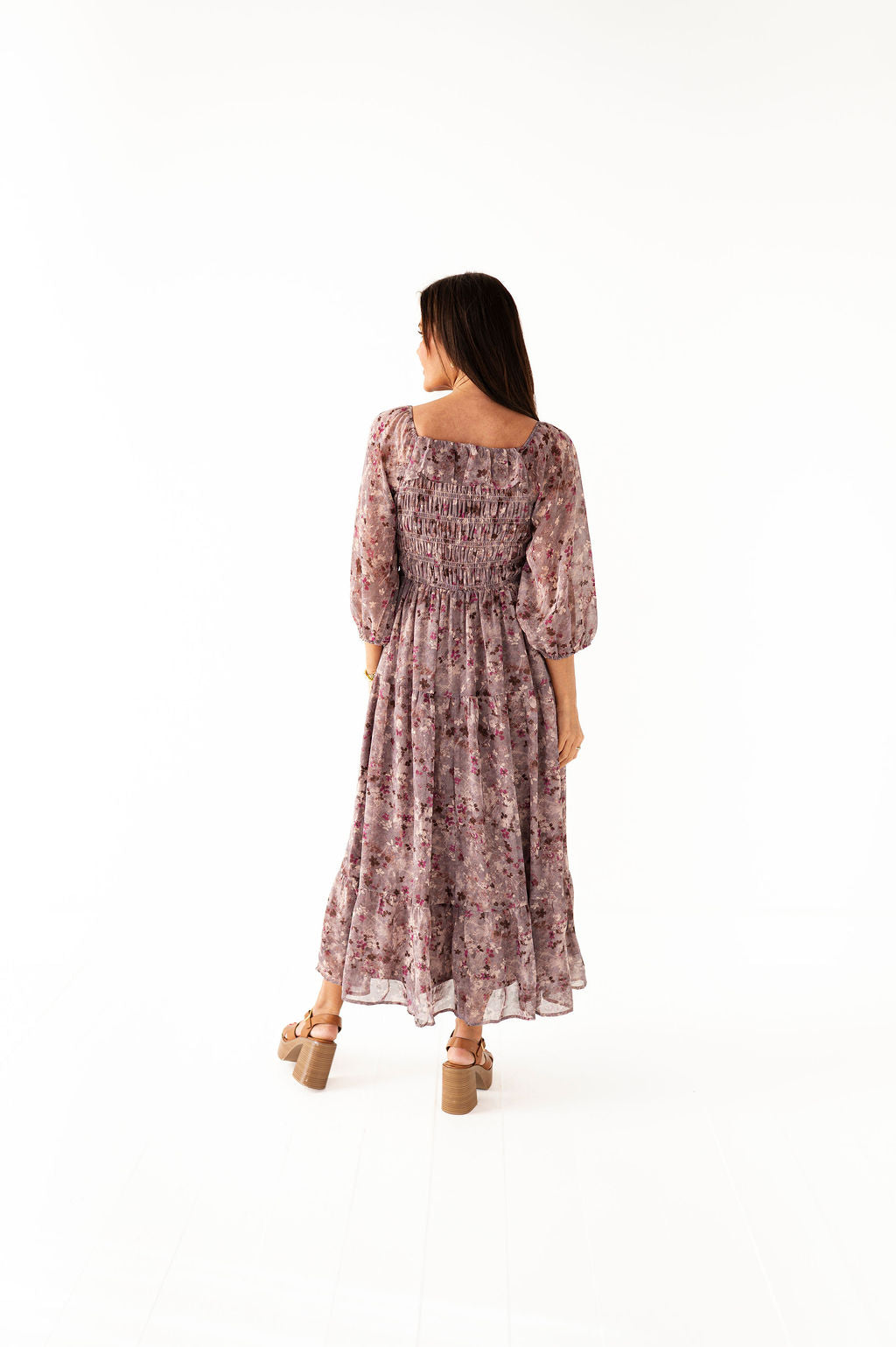 Zoey Smocked Dress - Size XL Left