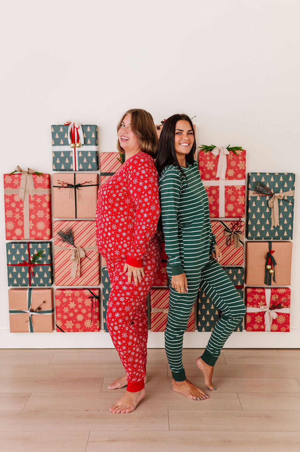 Women's Stripe It Like It’s Hot Pajama Set - Size XXS Left