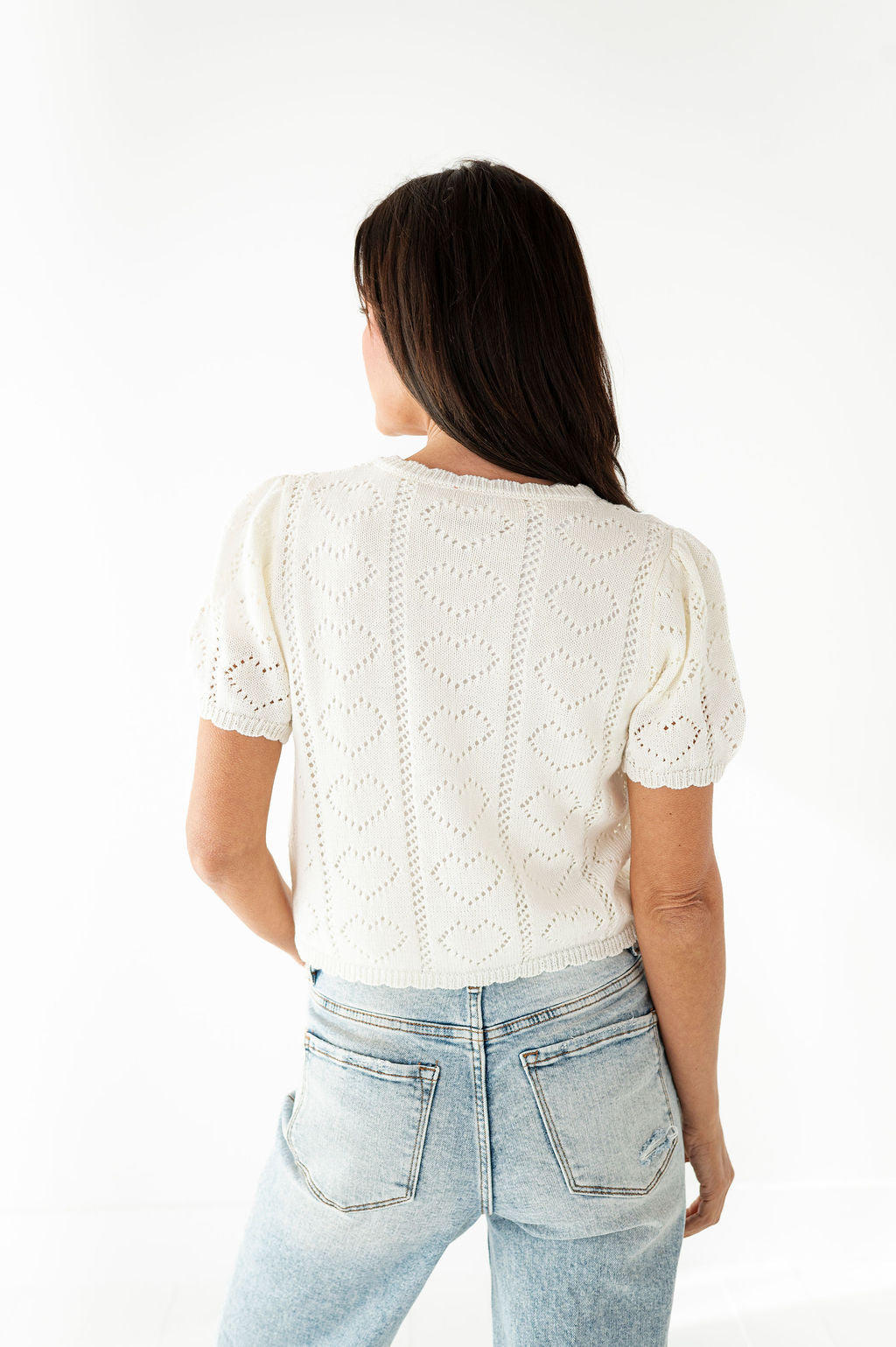 Cross My Heart Cardigan - Size Small Left