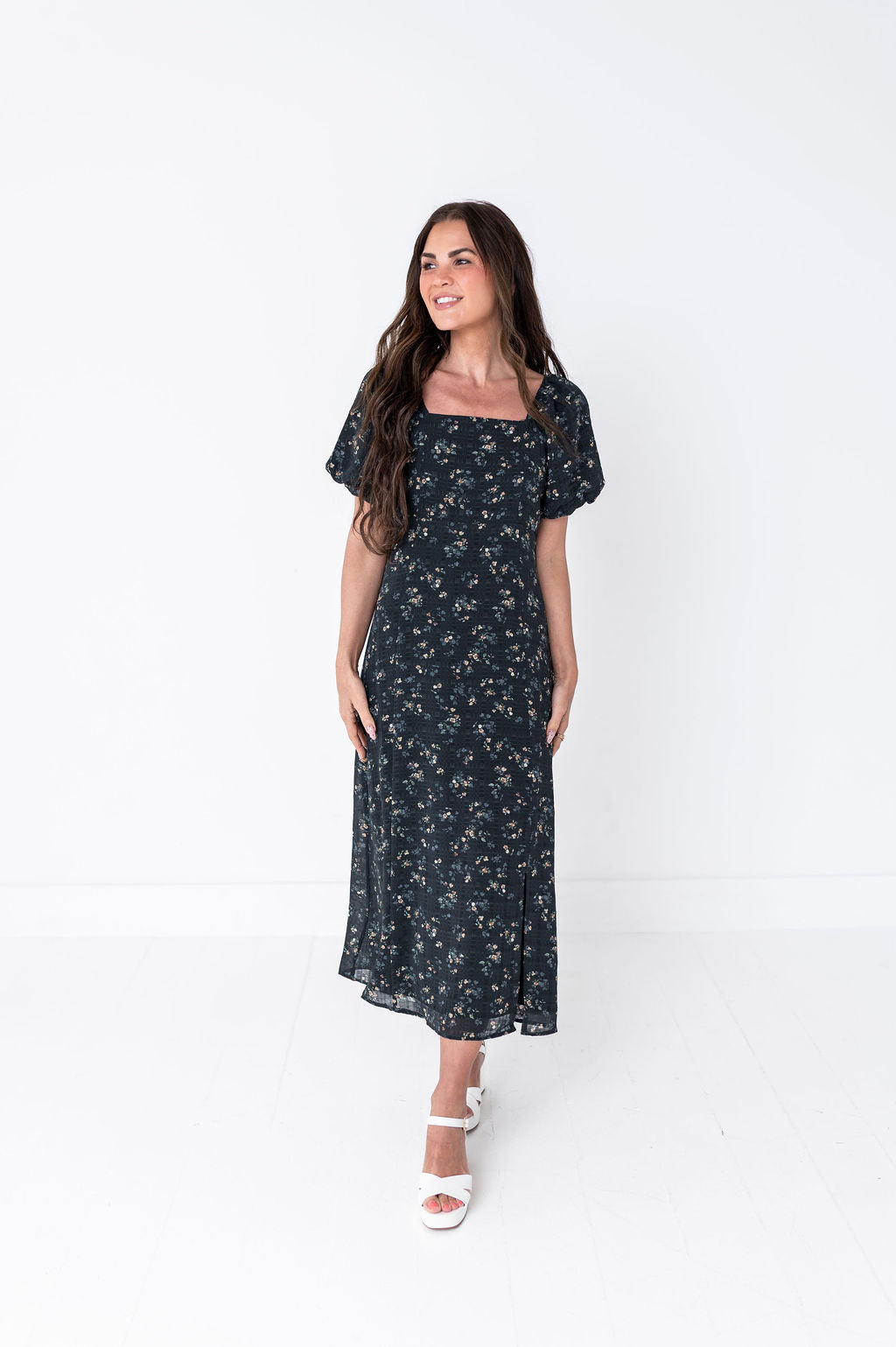 Cassandra Floral Dress - Size Medium Left