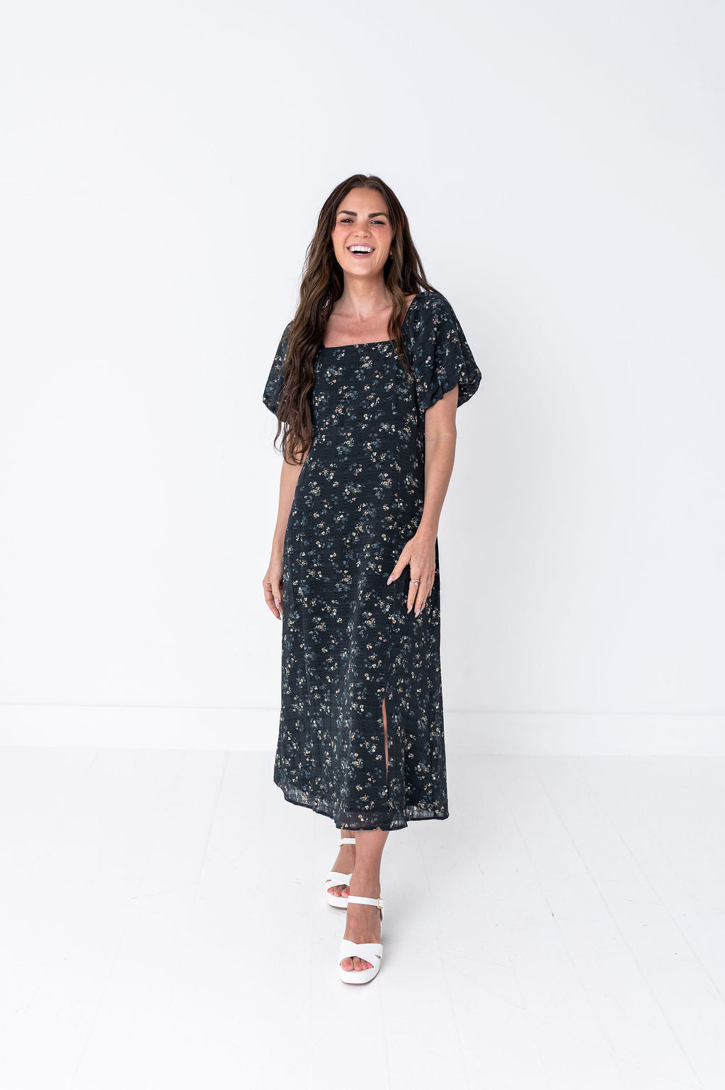 Cassandra Floral Dress - Size Medium Left