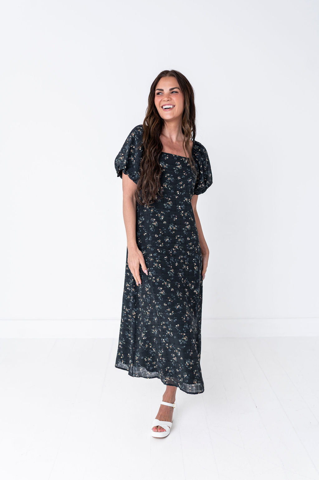 Cassandra Floral Dress - Size Medium Left