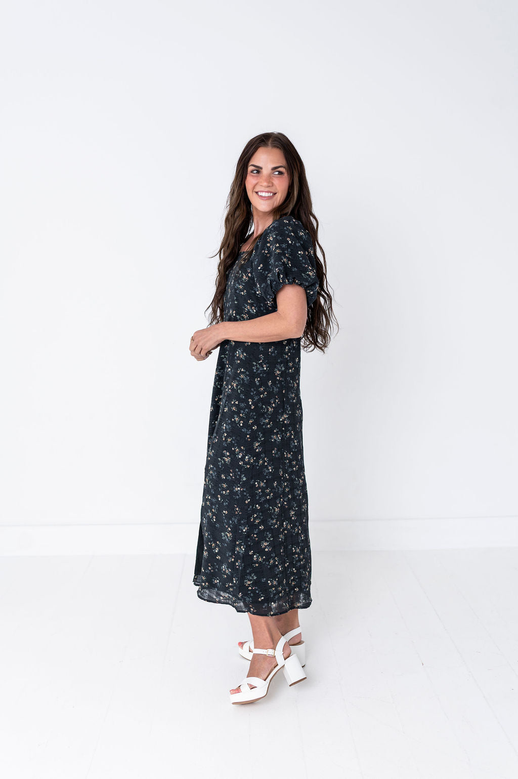 Cassandra Floral Dress - Size Medium Left