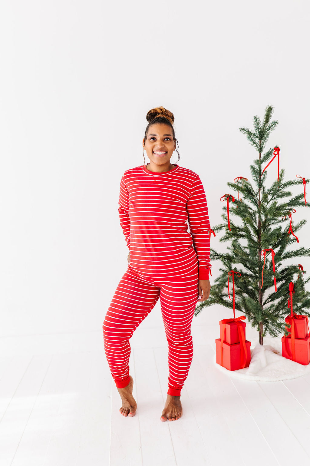 Women's Sleigh-in’ Stripes Pajama Set
