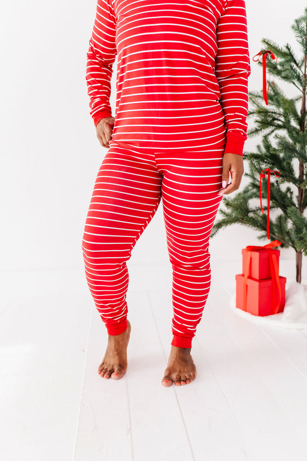 Women's Sleigh-in’ Stripes Pajama Set