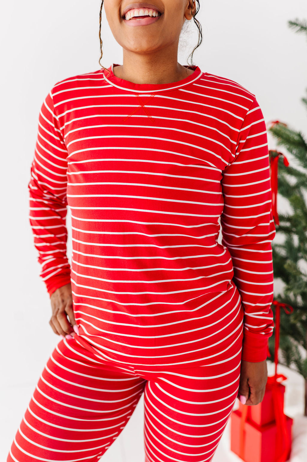 Women's Sleigh-in’ Stripes Pajama Set