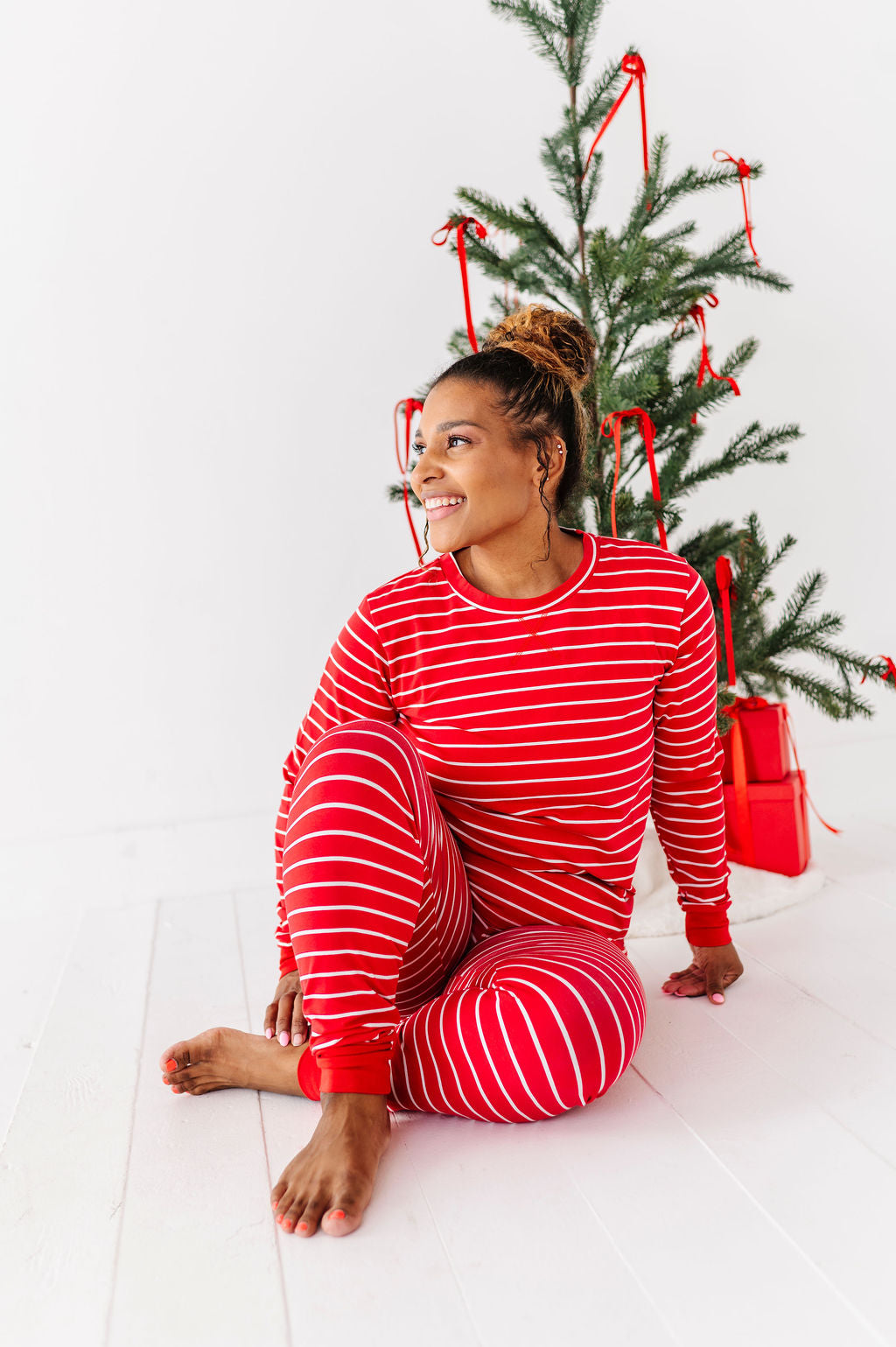 Women's Sleigh-in’ Stripes Pajama Set