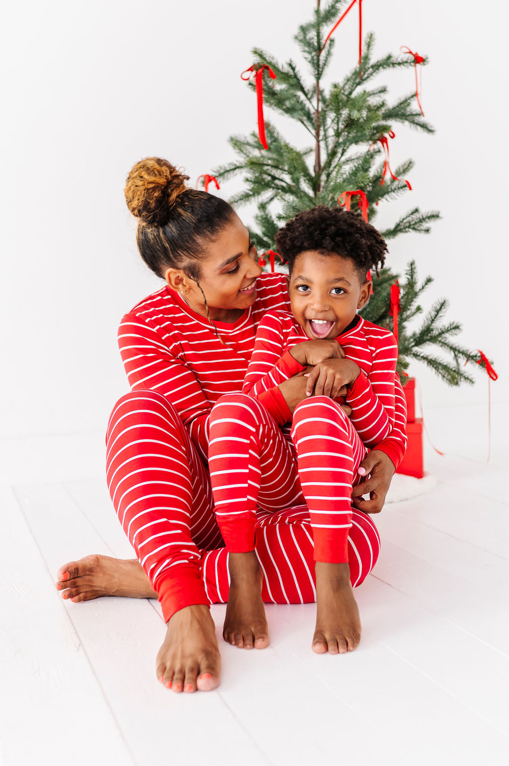 Women's Sleigh-in’ Stripes Pajama Set