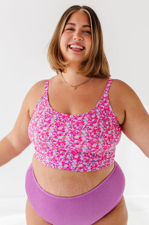 Bayside Top in Pink Blooms