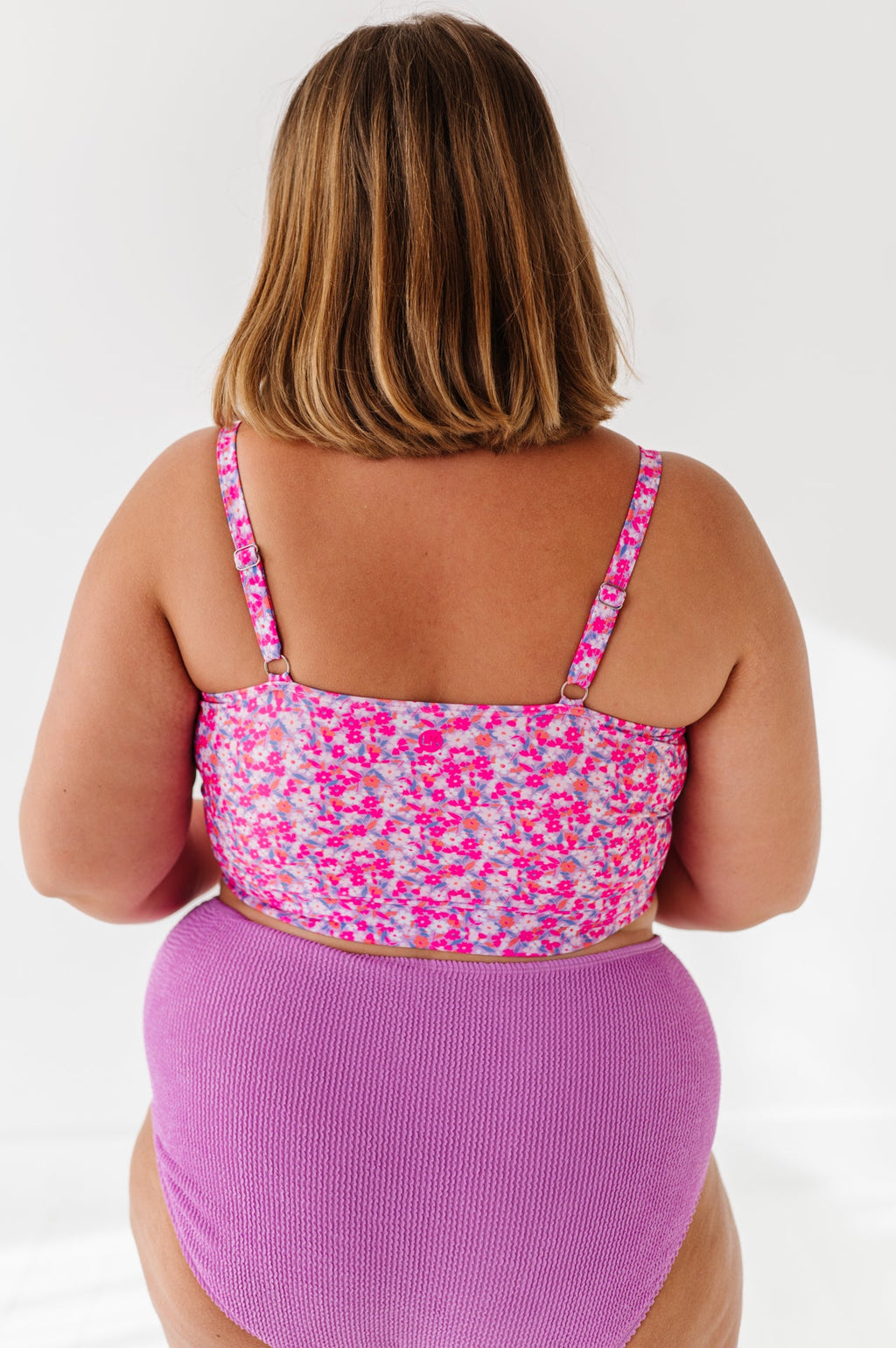 Bayside Top in Pink Blooms