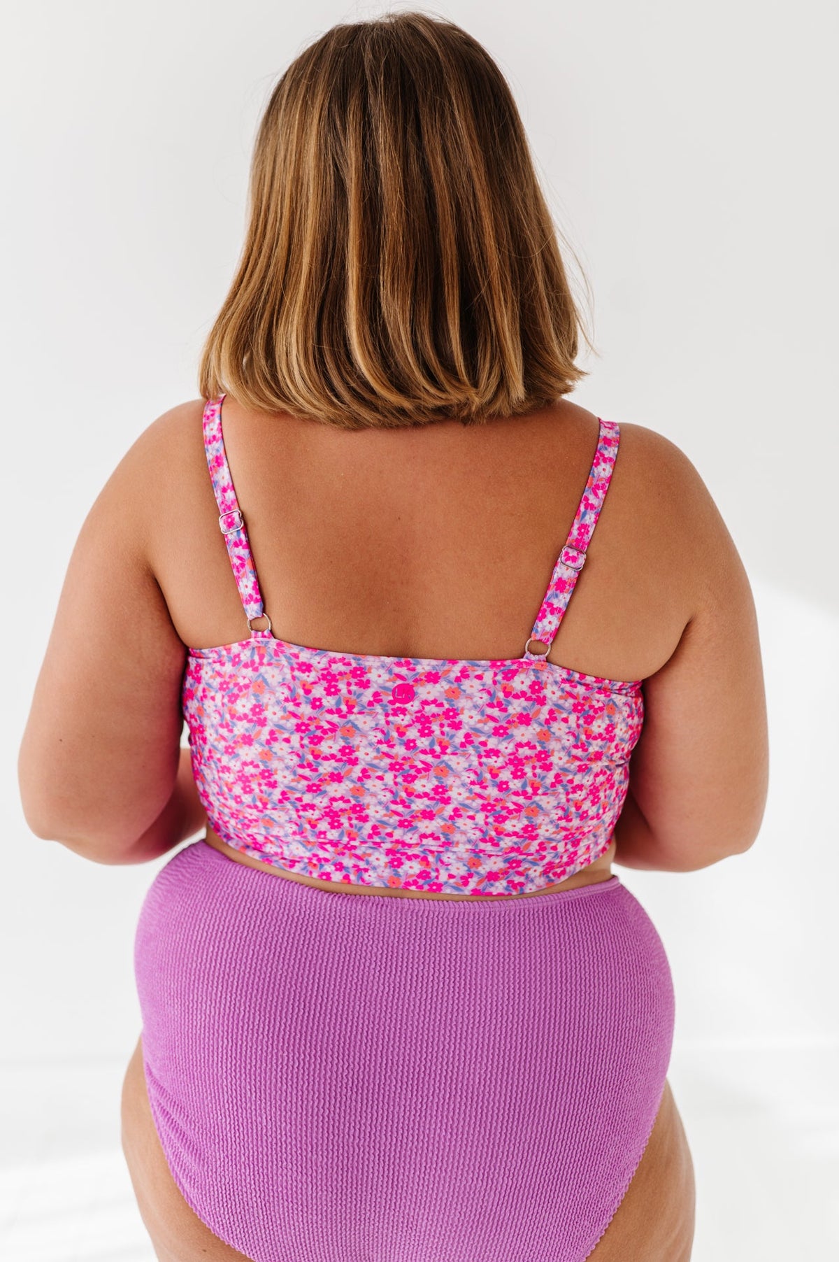 Bayside Top in Pink Blooms