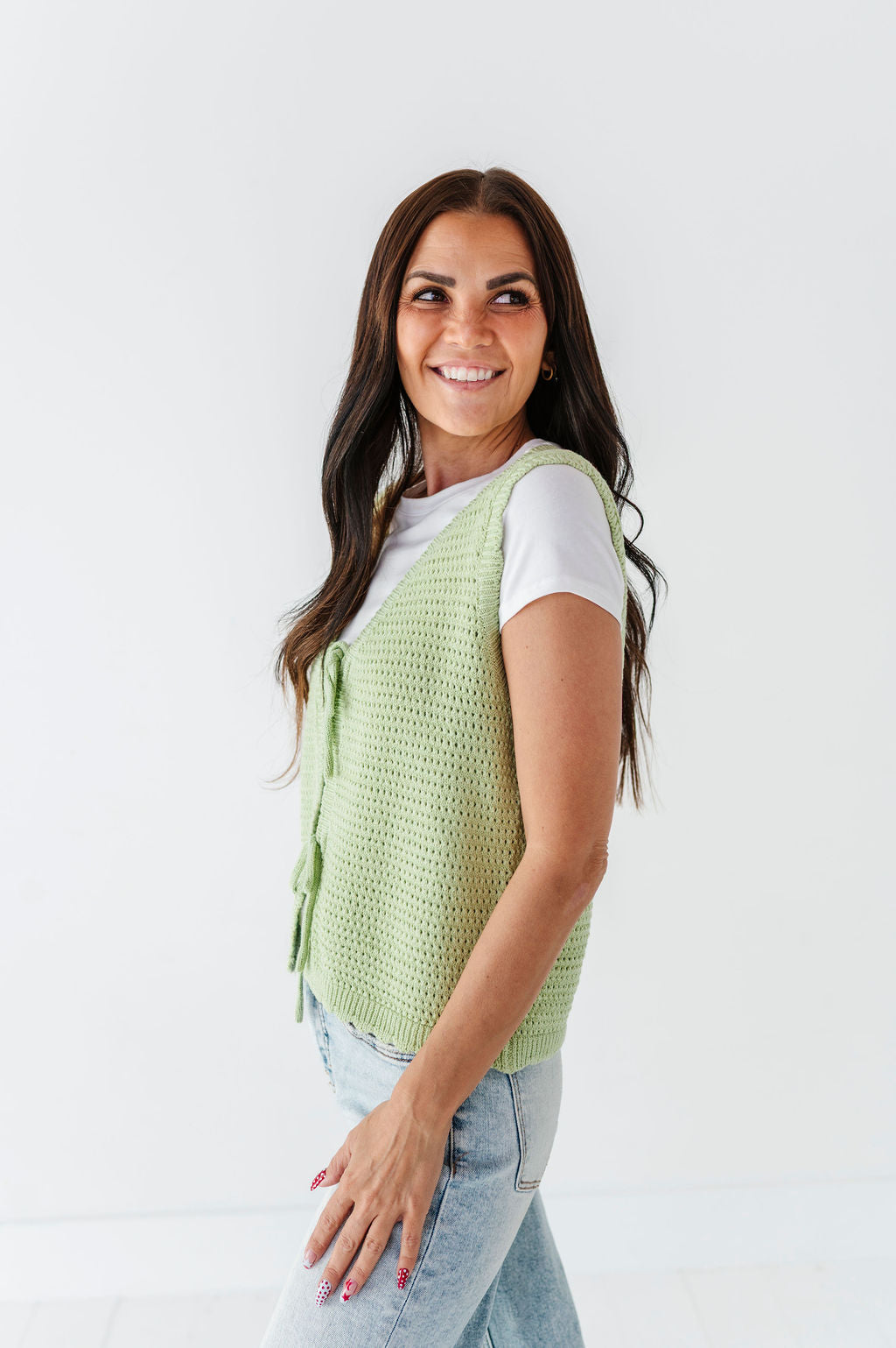 Clover Crochet Vest
