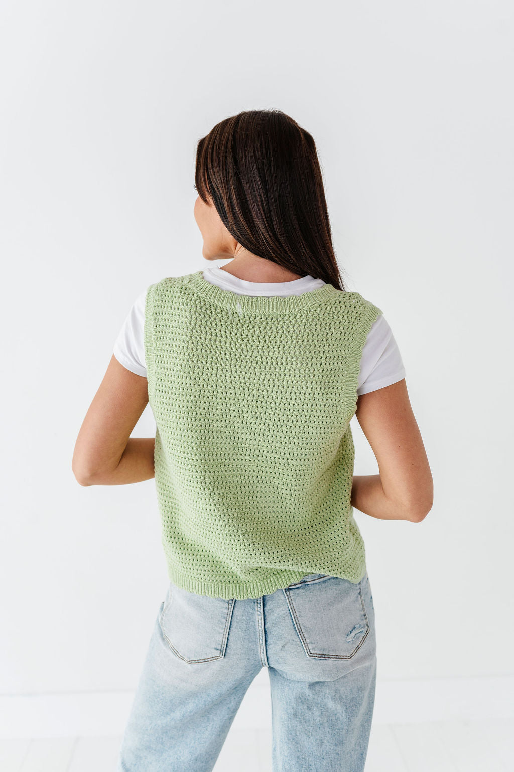 Clover Crochet Vest