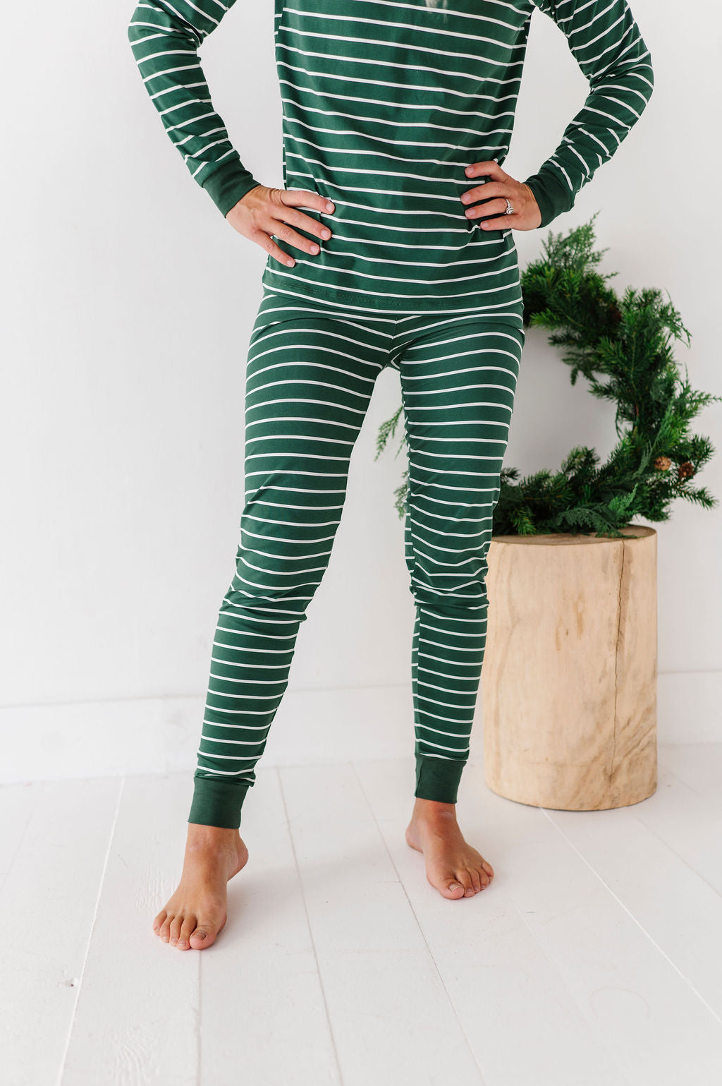 Women's Stripe It Like It’s Hot Pajama Set - Size XXS Left