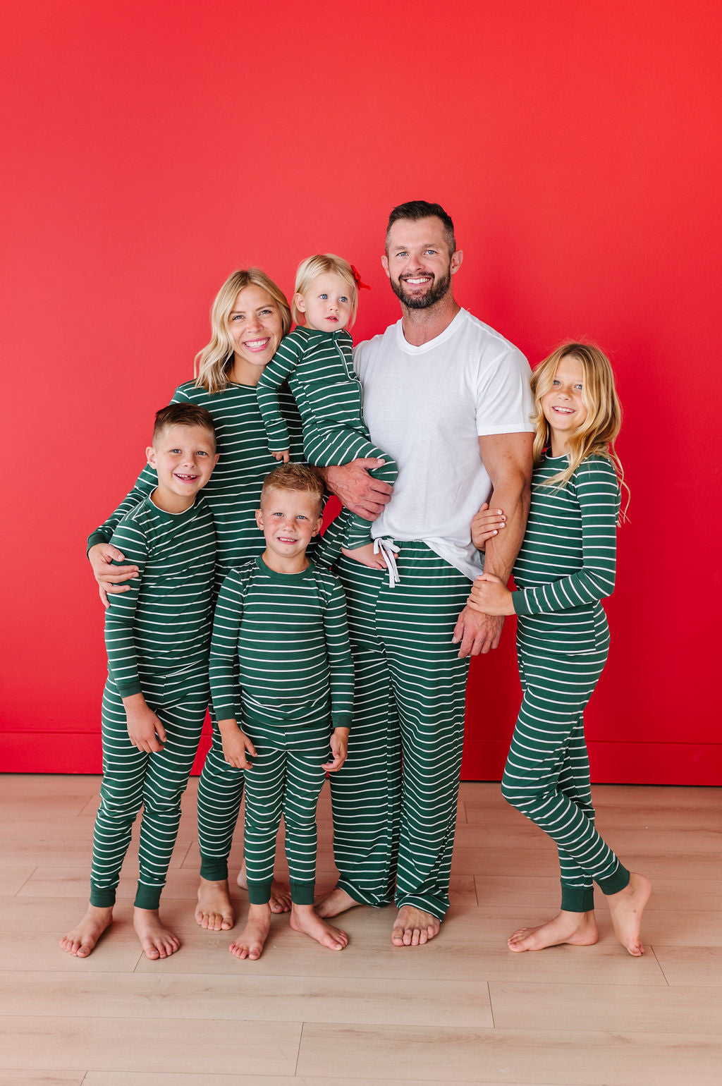 Women's Stripe It Like It’s Hot Pajama Set - Size XXS Left