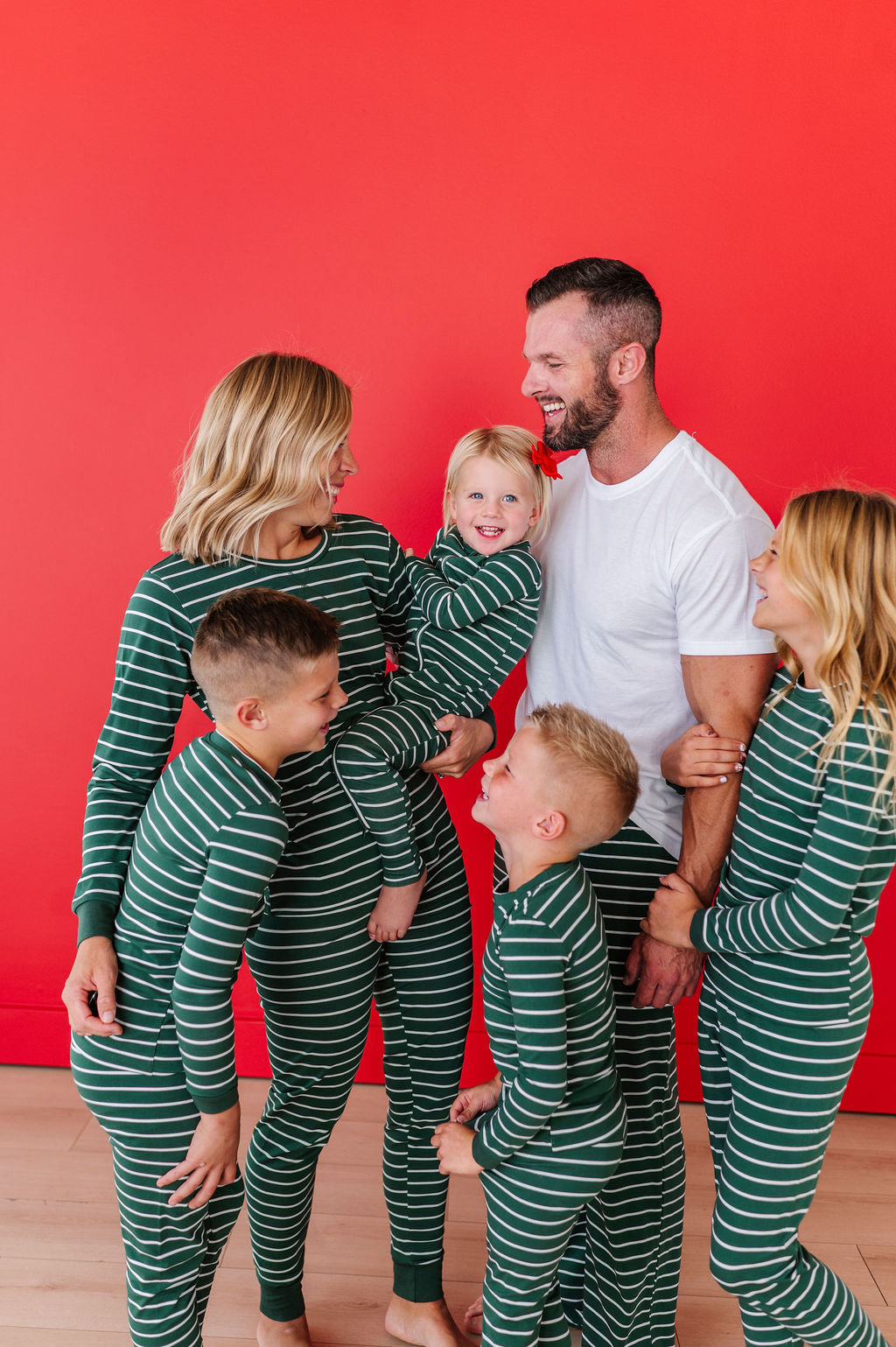 Women's Stripe It Like It’s Hot Pajama Set - Size XXS Left