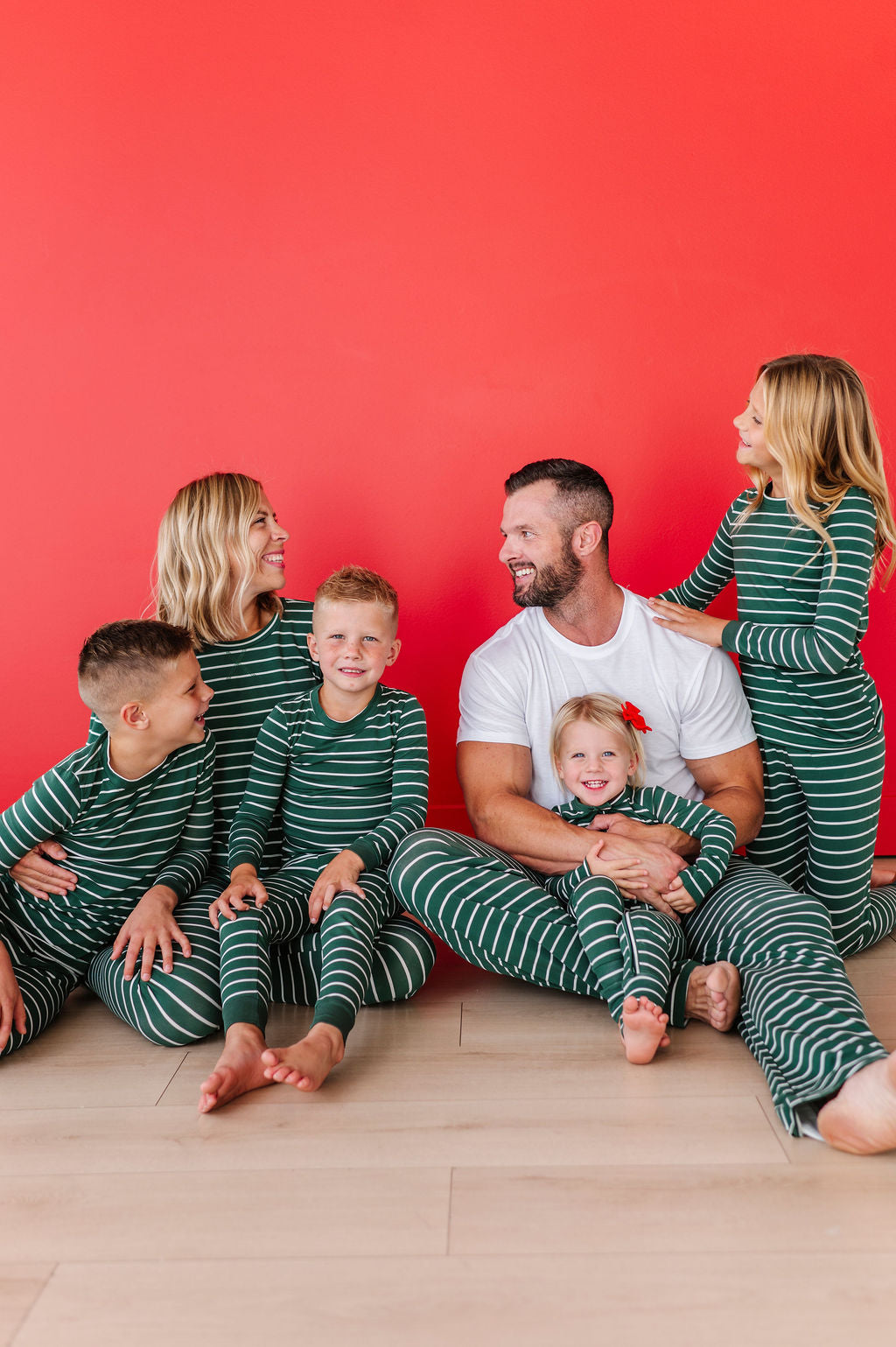 Women's Stripe It Like It’s Hot Pajama Set - Size XXS Left