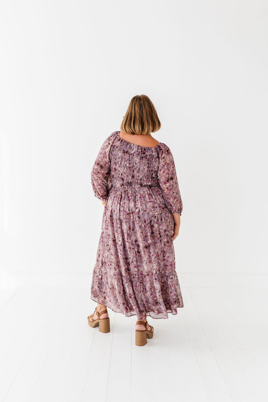 Zoey Smocked Dress - Size XL Left