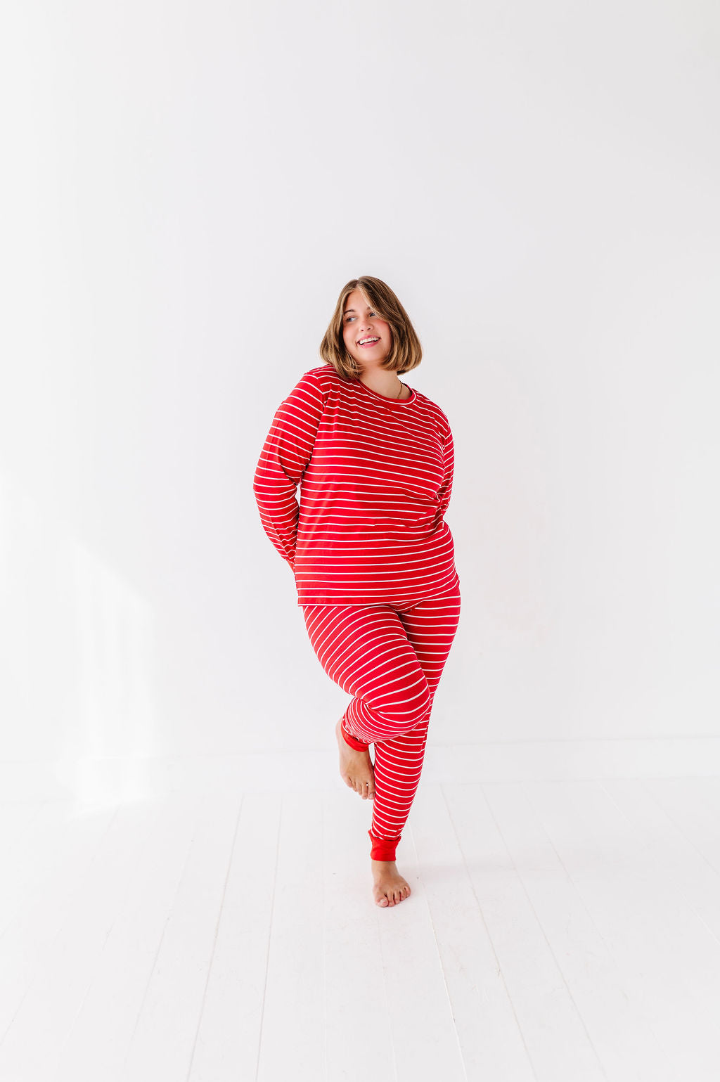 Women's Sleigh-in’ Stripes Pajama Set