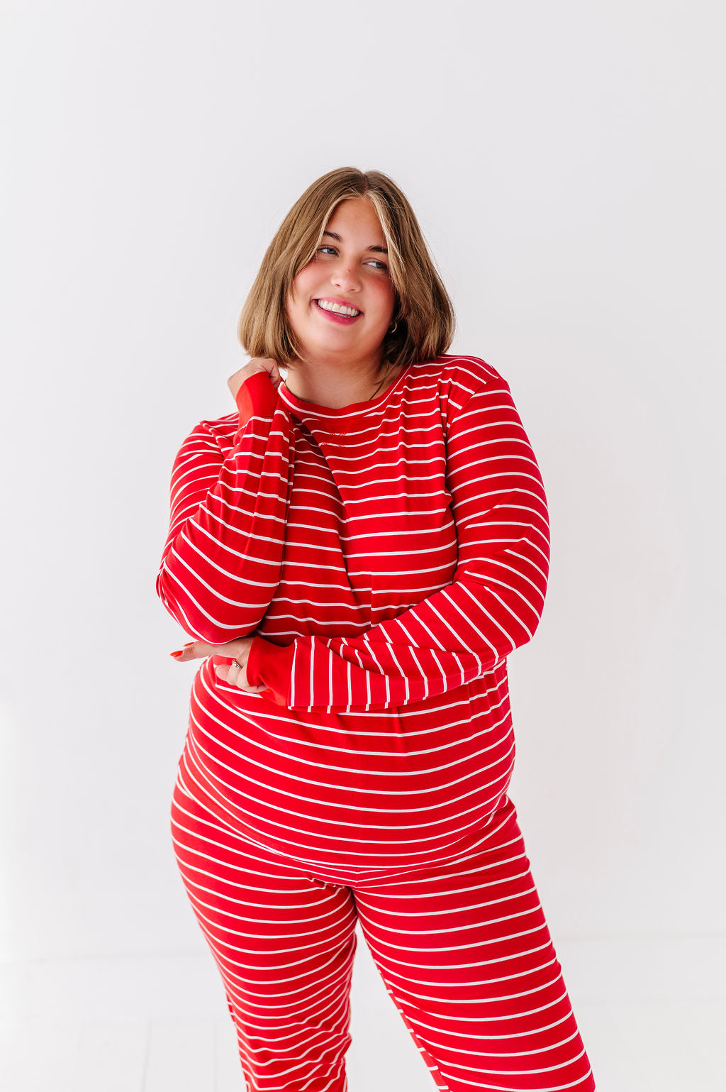 Women's Sleigh-in’ Stripes Pajama Set