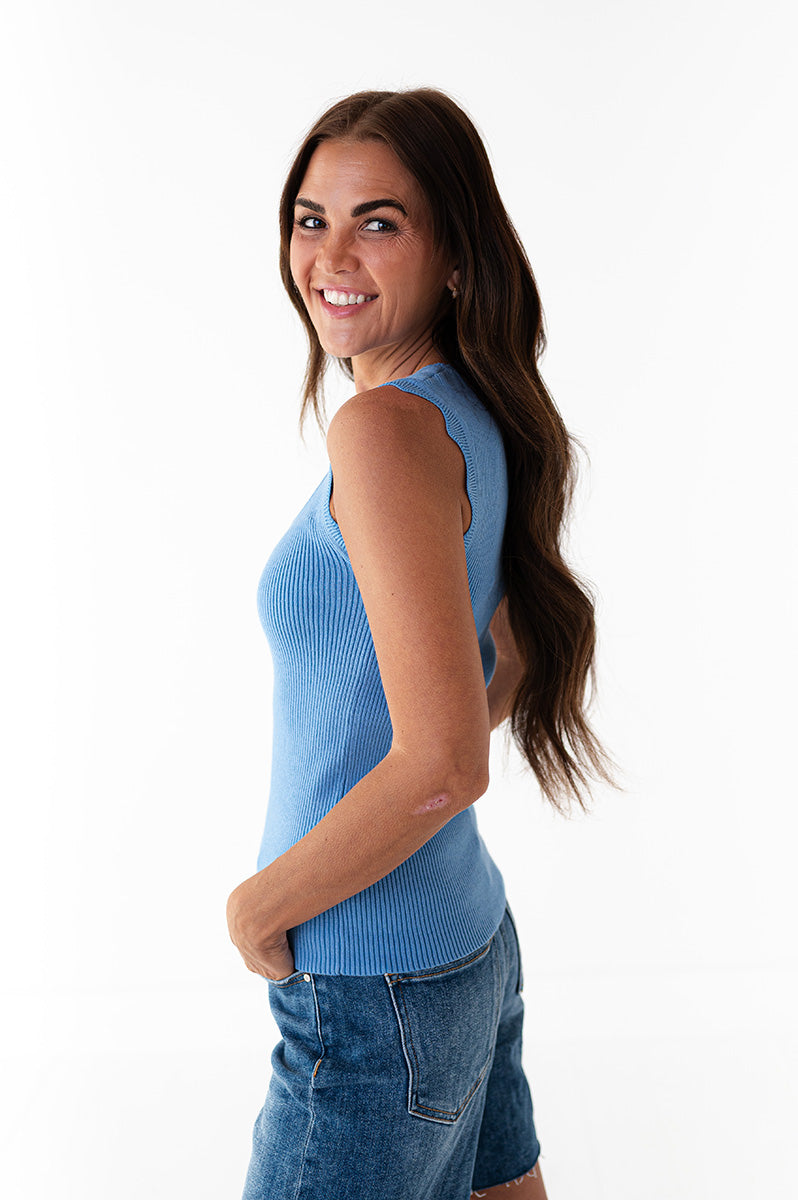 Kourtney Top in Blue