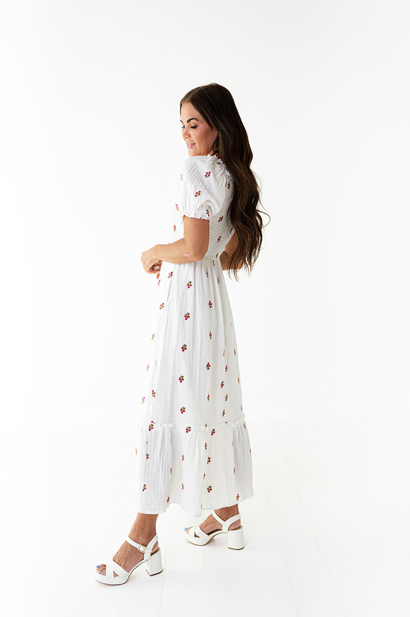 Sylvie Embroidered Dress