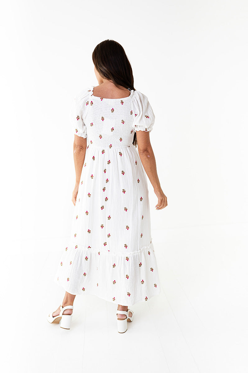 Sylvie Embroidered Dress