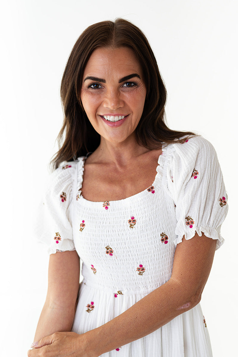 Sylvie Embroidered Dress
