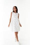 Maya Eyelet Dress